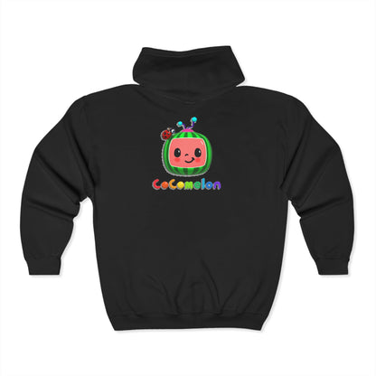 Cocomelon Adult Zip-Up Hoodie