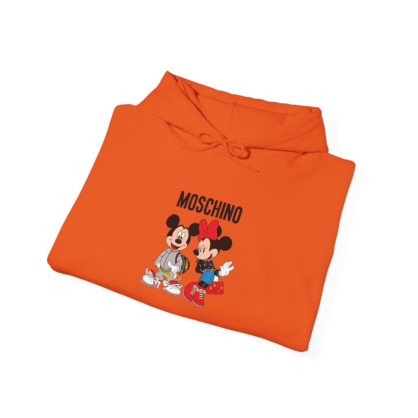 Moschino Minnie And Mickie Mouse Adult Hoodie