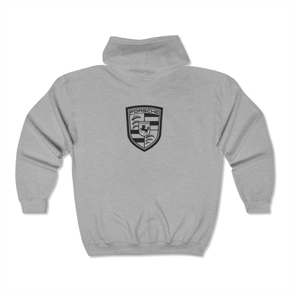 Porsche Adult Zip-Up Hoodie