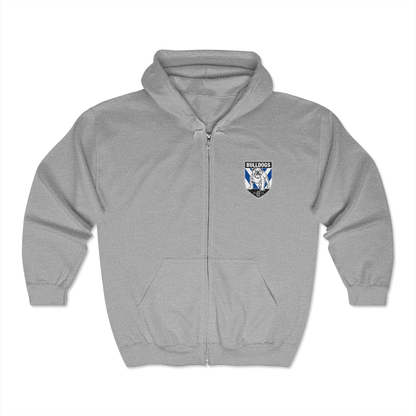 Canterbury Bankstown Bulldog Adult Zip-Up Hoodie