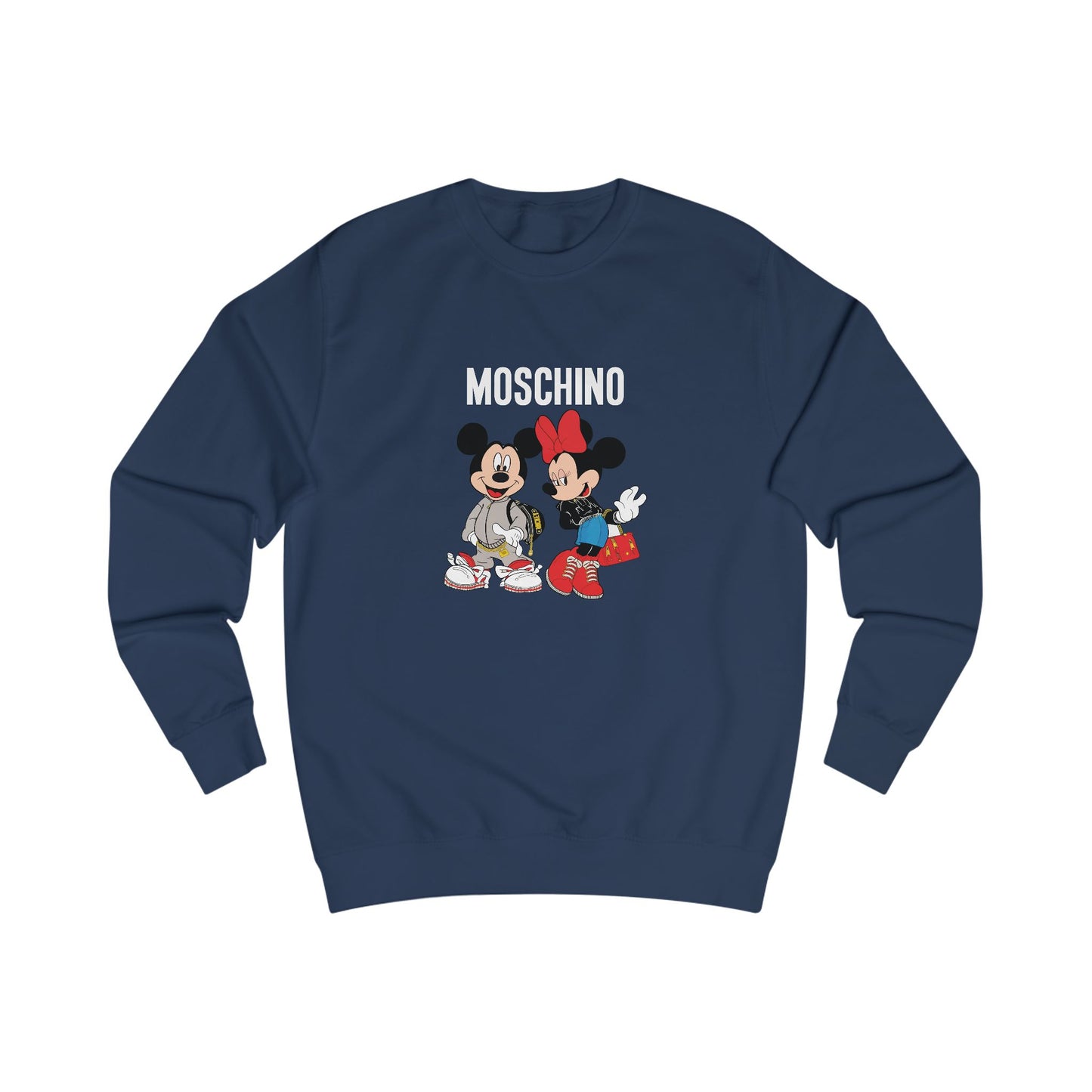 Moschino Minnie And Mickie Mouse Adult Sweatshirt