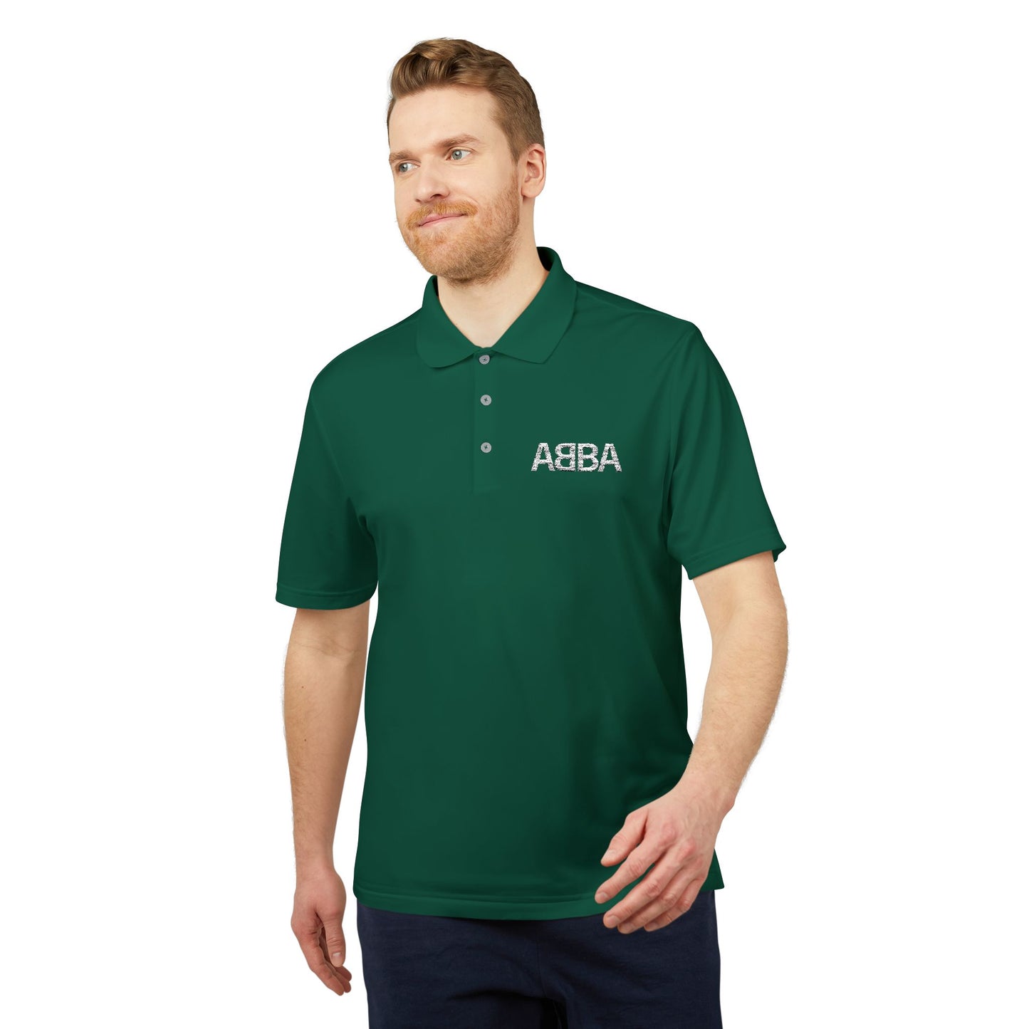 ABBA Adidas Performance Polo