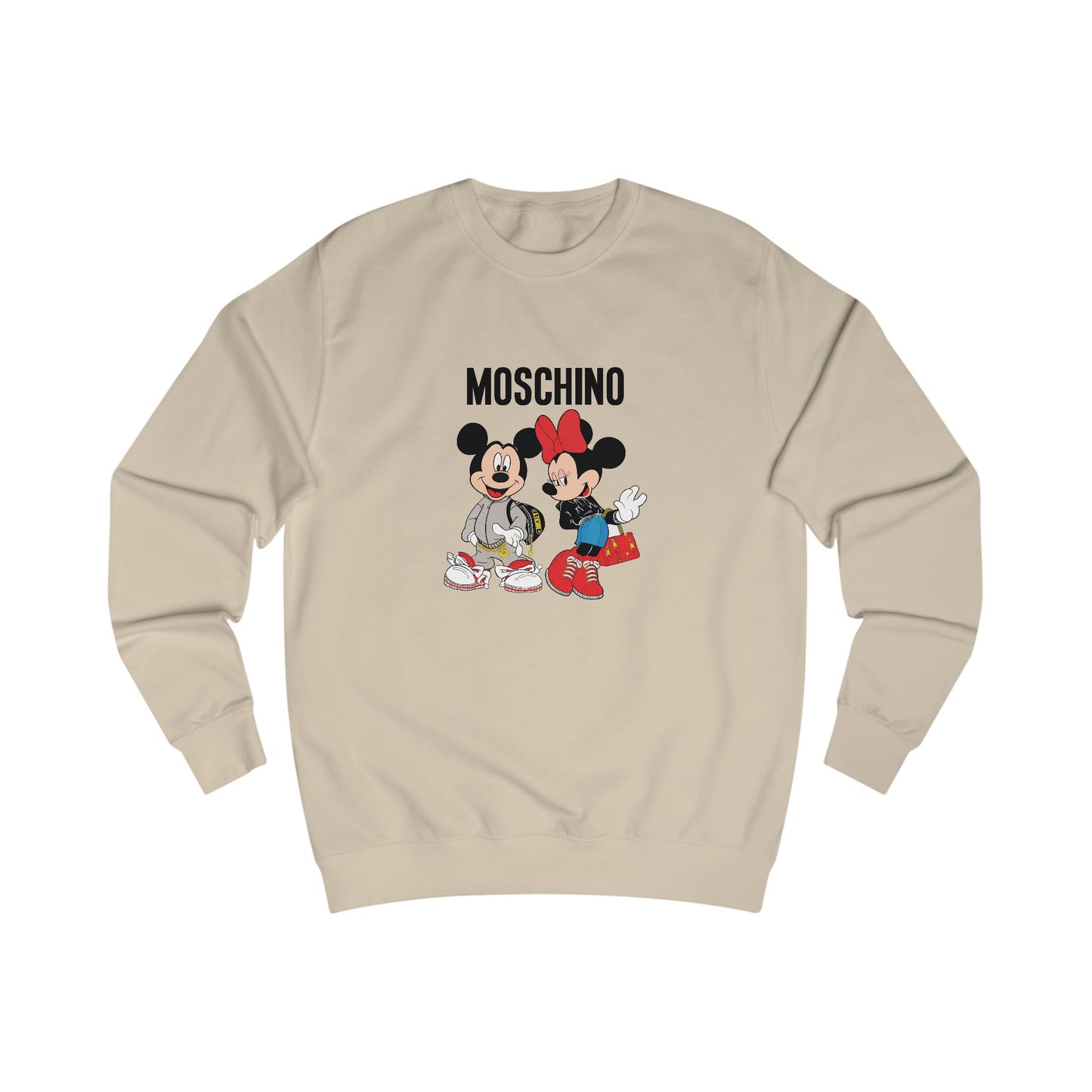 Moschino Minnie And Mickie Mouse Adult Sweatshirt