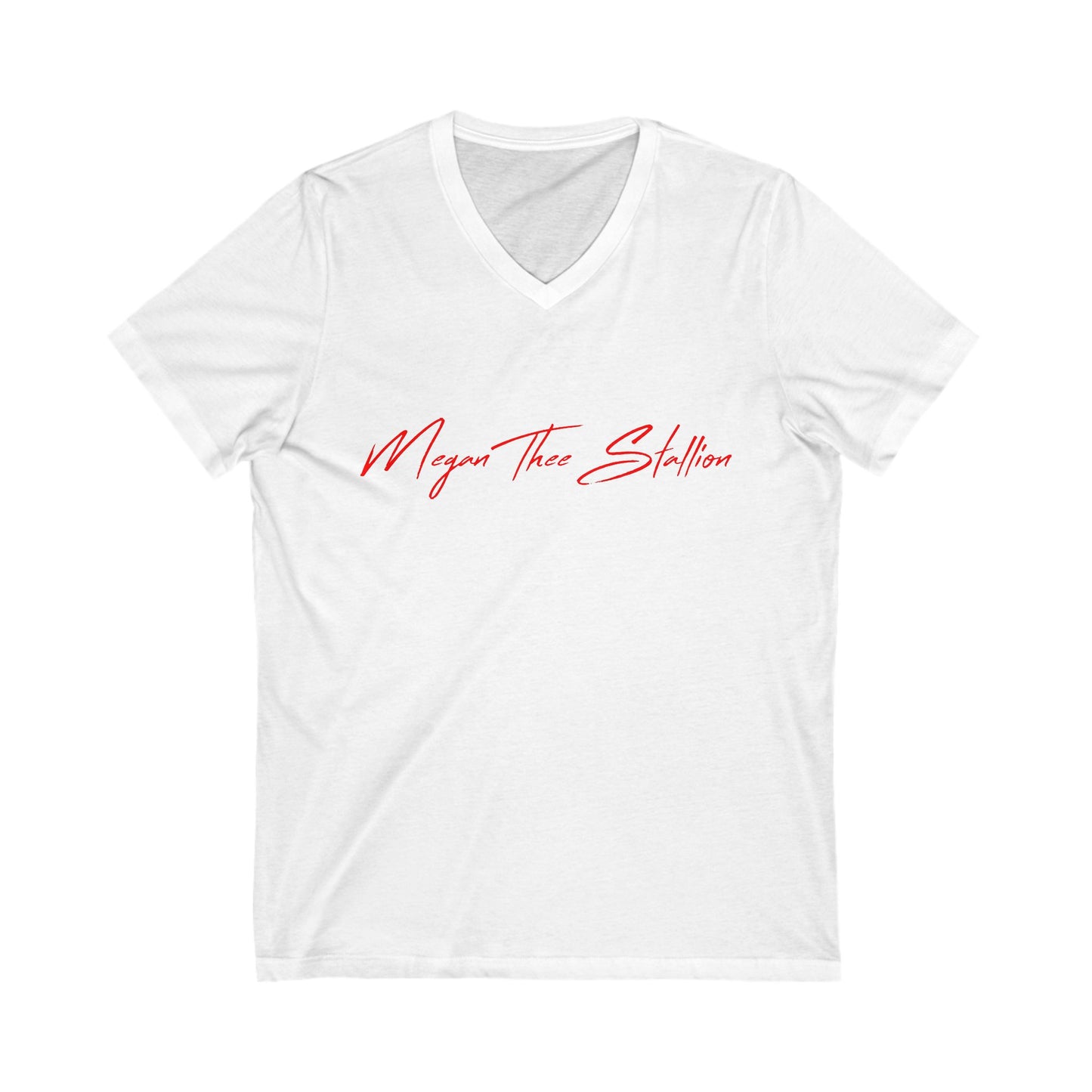 Megan Thee Stallion Adult V-Neck T-Shirt