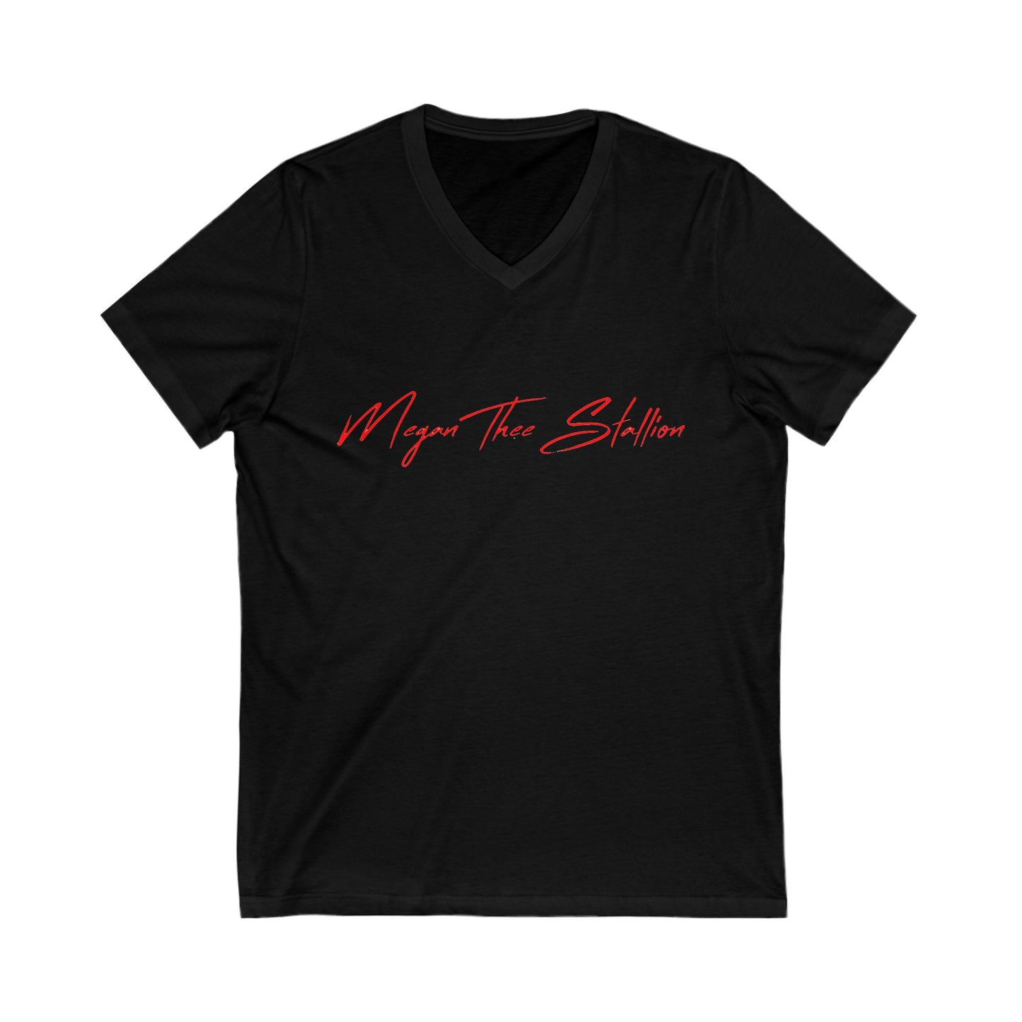 Megan Thee Stallion Adult V-Neck T-Shirt