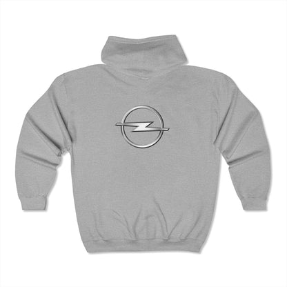 Opel Adult Zip-Up Hoodie