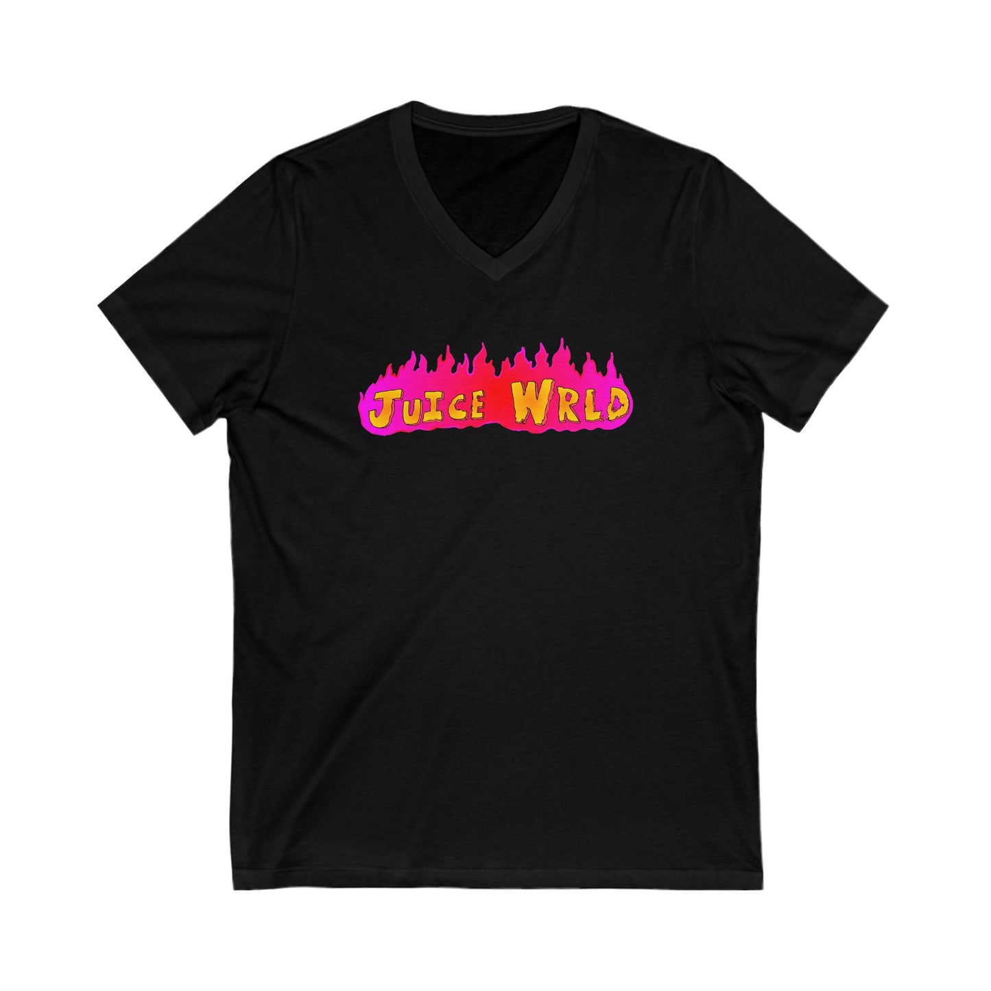 Juice Wrld Adult V-Neck T-Shirt