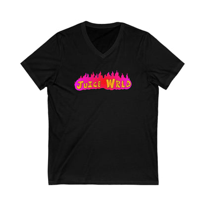 Juice Wrld Adult V-Neck T-Shirt