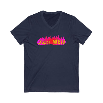 Juice Wrld Adult V-Neck T-Shirt