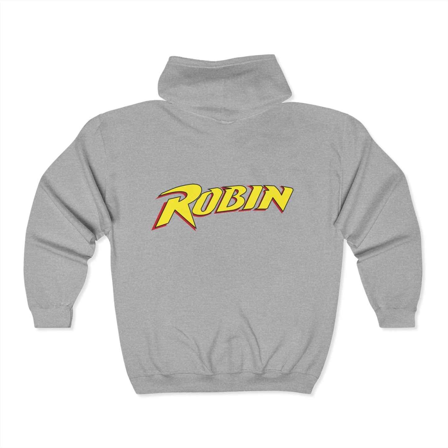 Robin Adult Zip-Up Hoodie