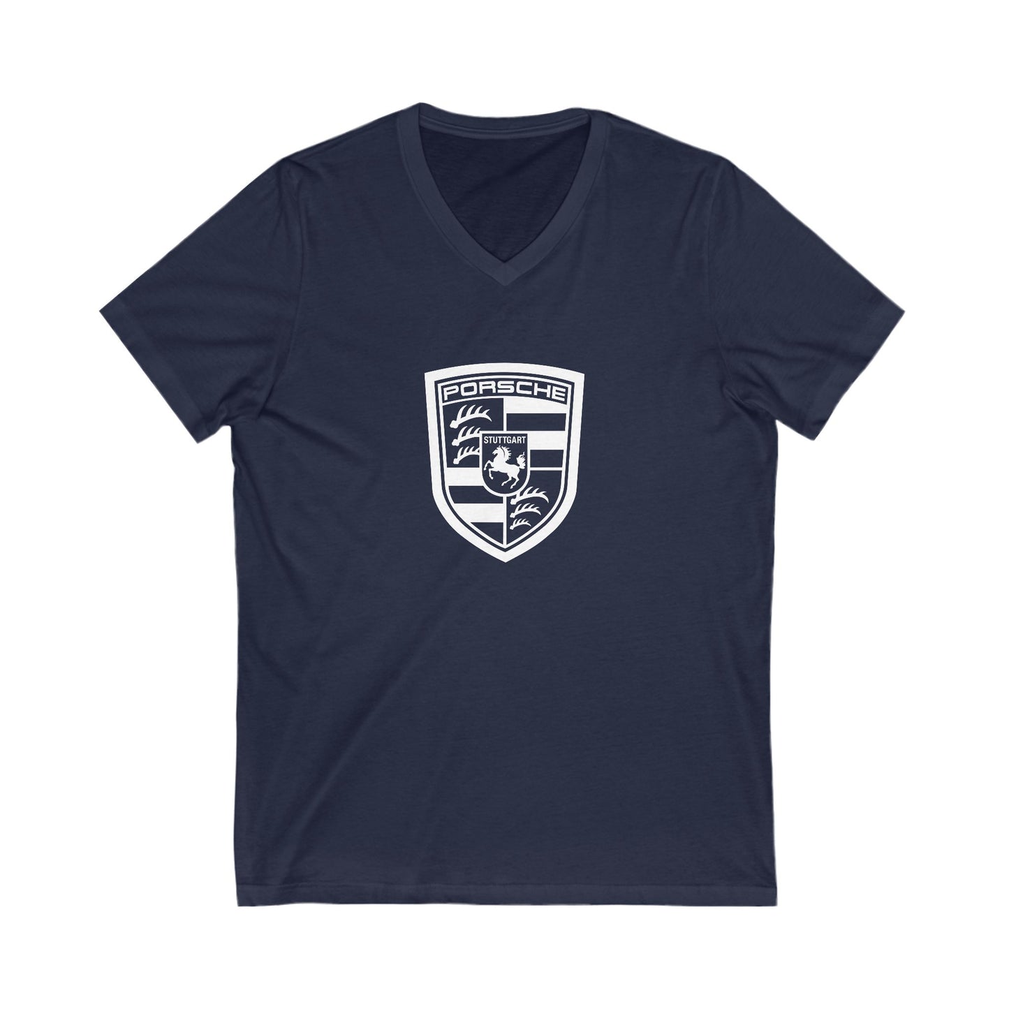 Porsche Adult V-Neck T-Shirt