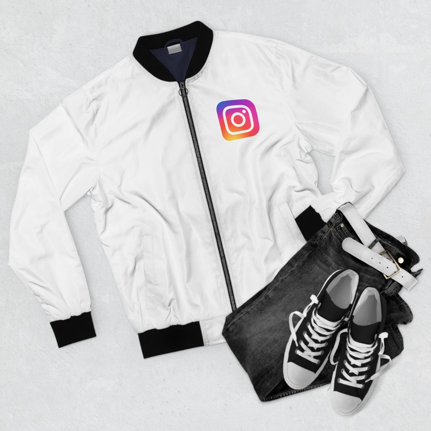 Instagram Men's Bomber Jacket