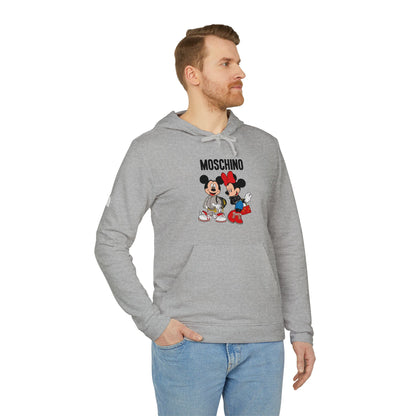 Moschino Minnie And Mickie Mouse Adidas Adult Hoodie