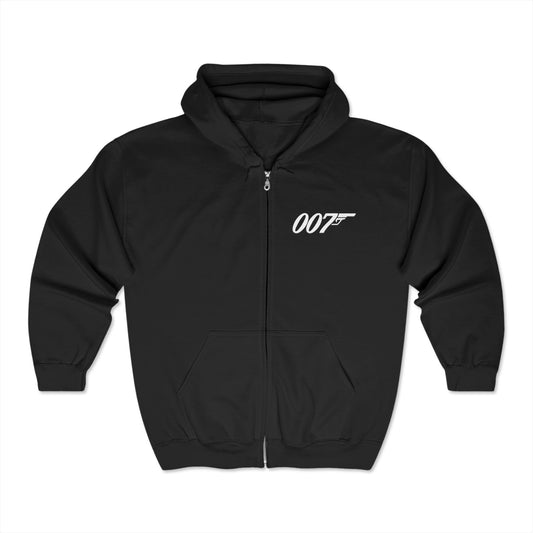 007 Adult Zip-Up Hoodie