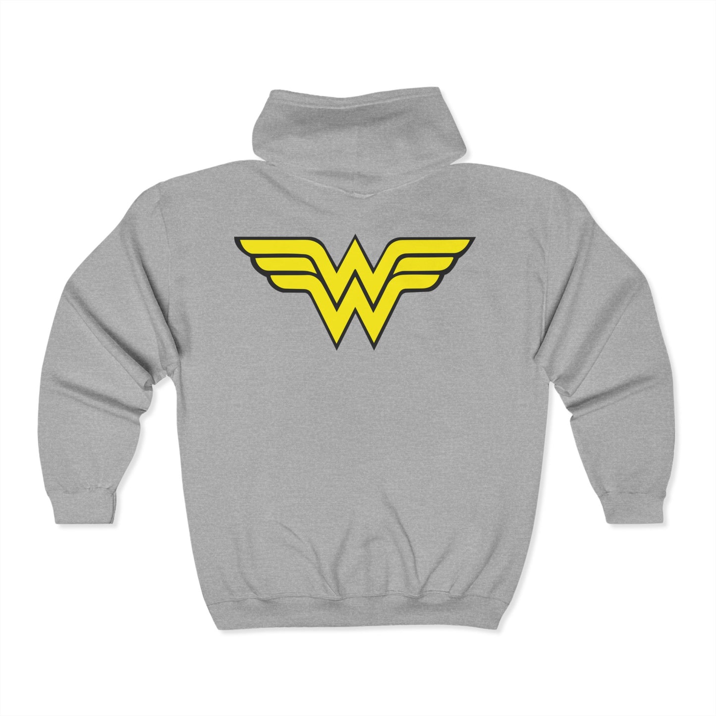 Wonder Woman Adult Zip-Up Hoodie