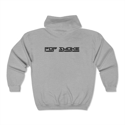 Pop Smoke Adult Zip-Up Hoodie