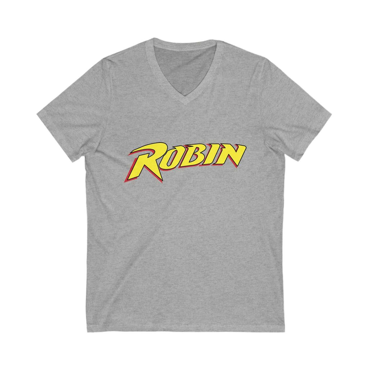 Robin Adult V-Neck T-Shirt