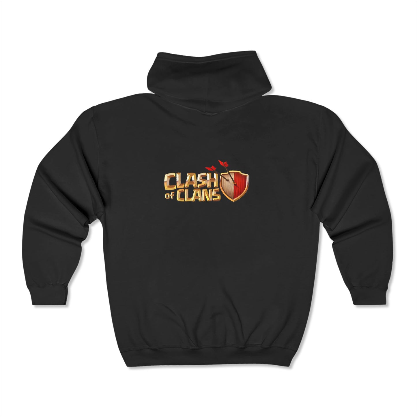 Clash Of Clans Adult Zip-Up Hoodie