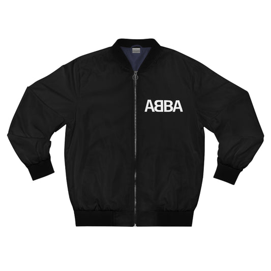 ABBA Men's Bomber Jacket