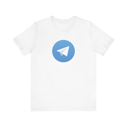 Telegram Adult T-Shirt