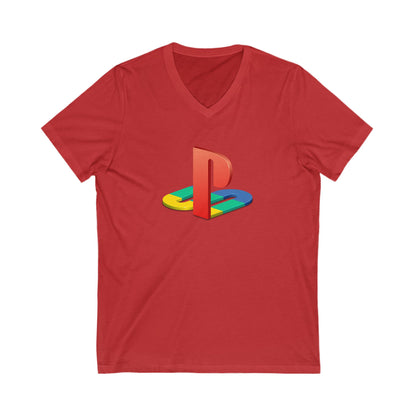 PlayStation Adult V-Neck T-Shirt