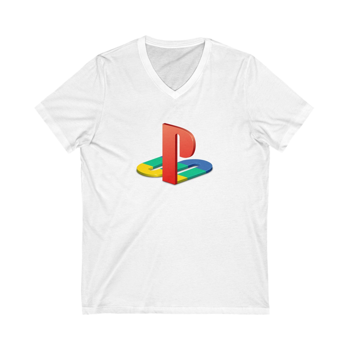 PlayStation Adult V-Neck T-Shirt