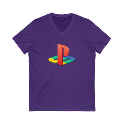 PlayStation Adult V-Neck T-Shirt