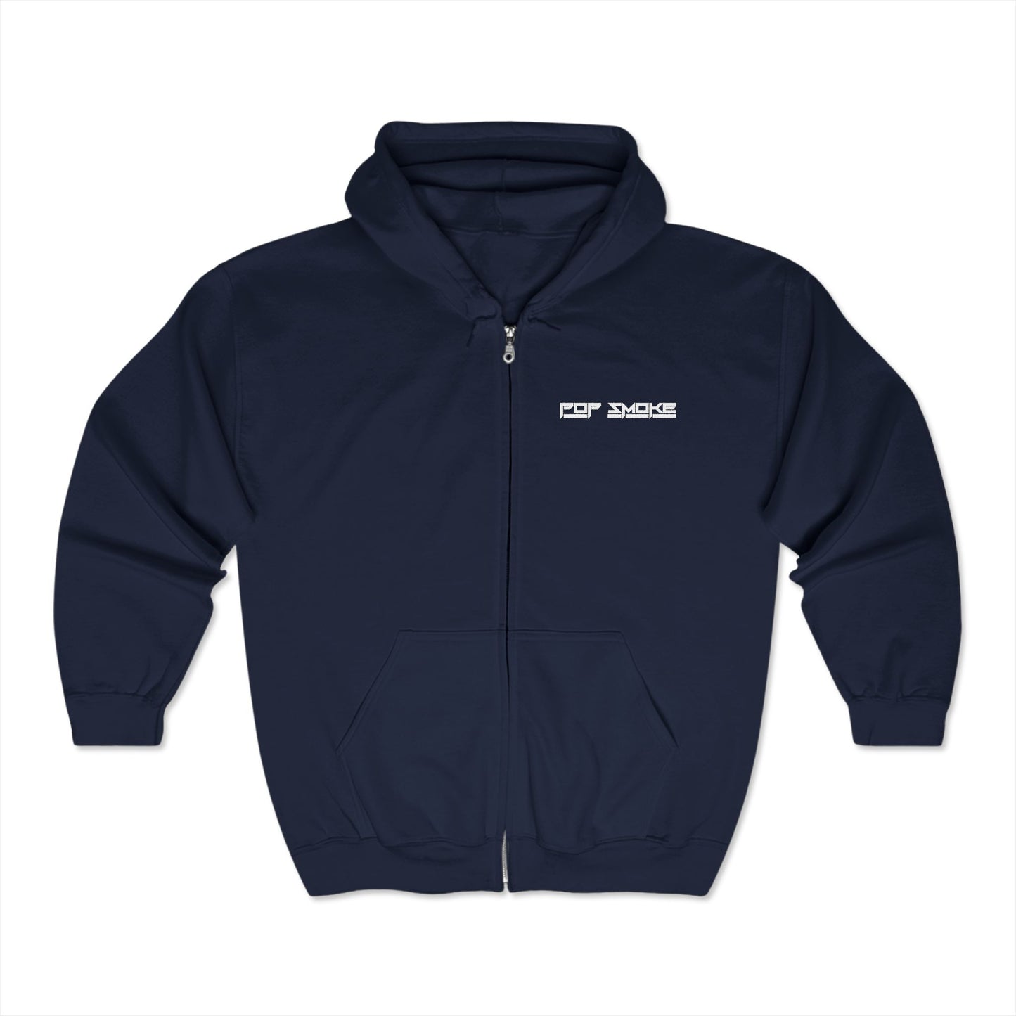 Pop Smoke Adult Zip-Up Hoodie