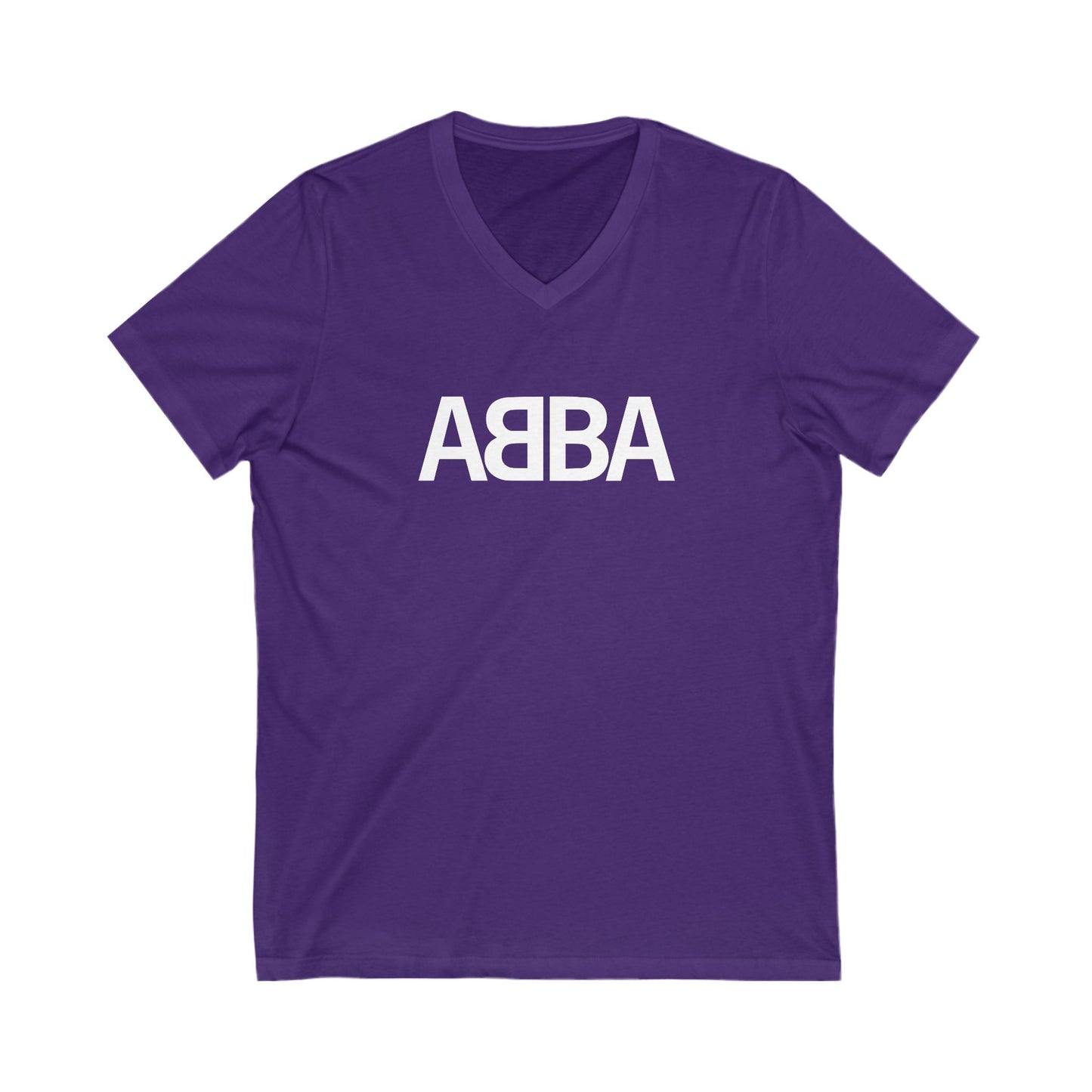 ABBA Adult V-Neck T-Shirt