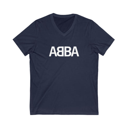 ABBA Adult V-Neck T-Shirt