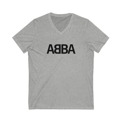 ABBA Adult V-Neck T-Shirt