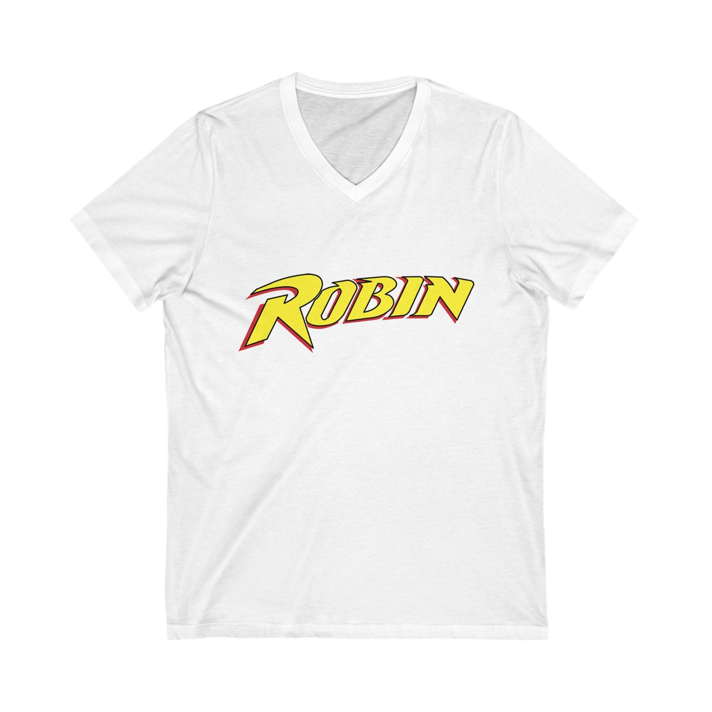 Robin Adult V-Neck T-Shirt