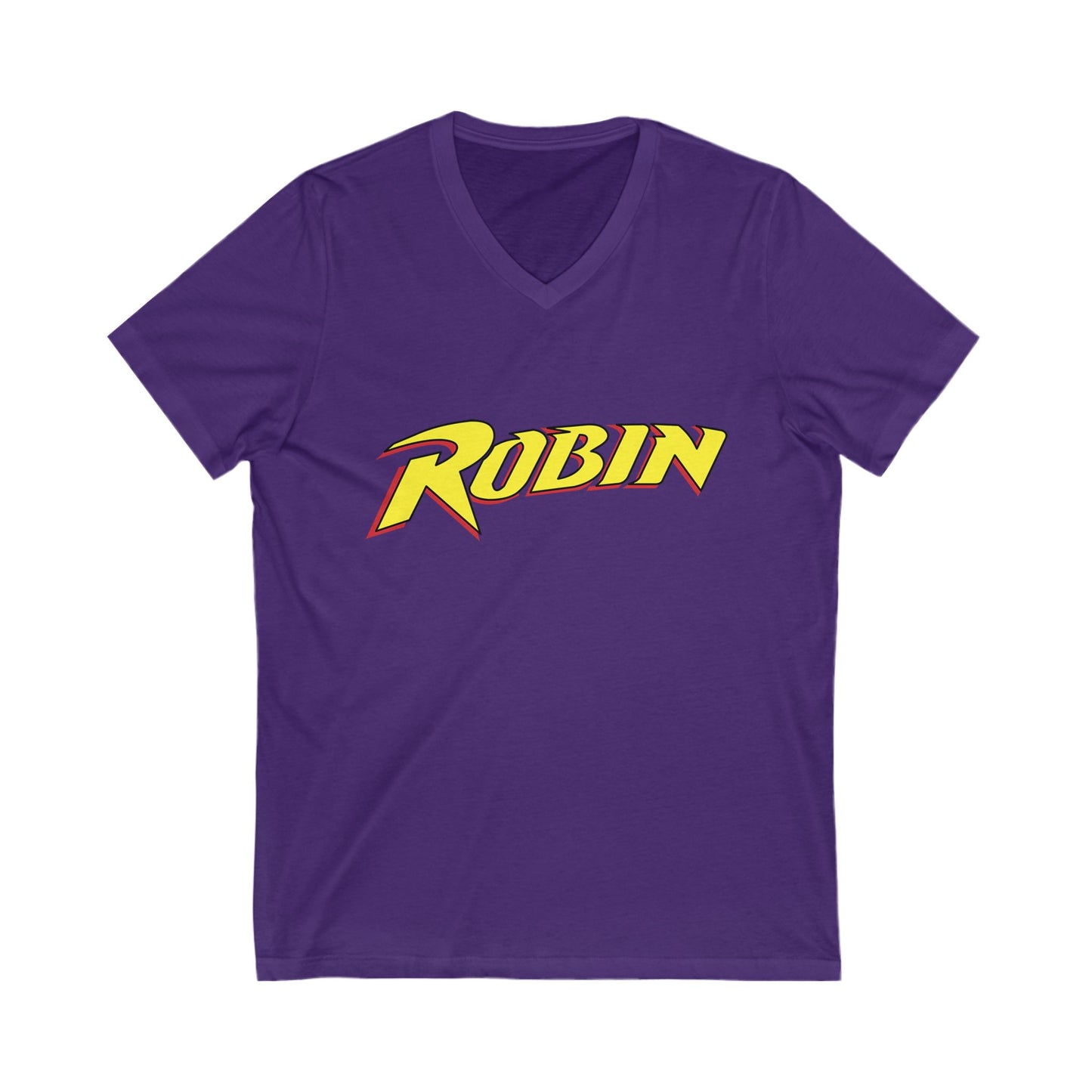 Robin Adult V-Neck T-Shirt