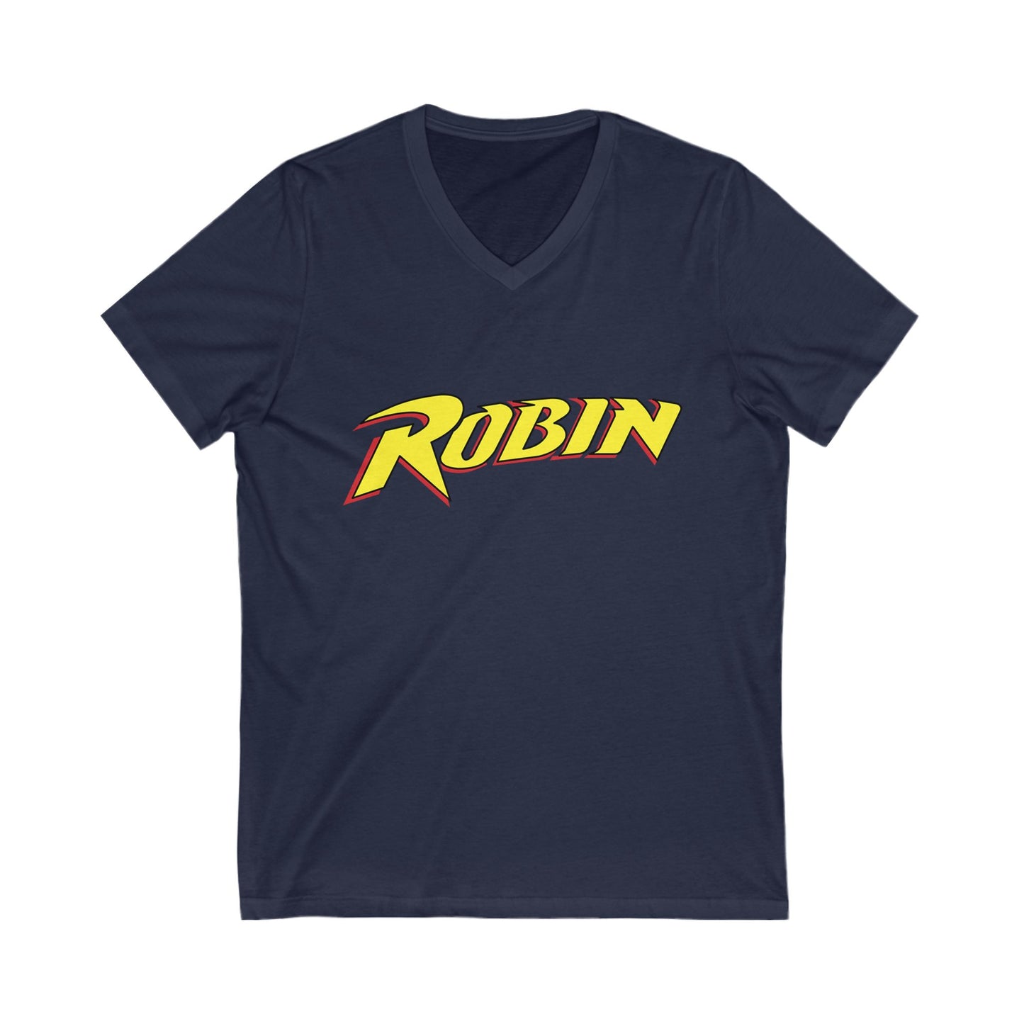 Robin Adult V-Neck T-Shirt