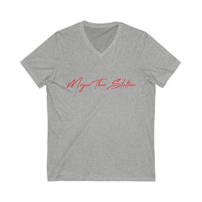 Megan Thee Stallion Adult V-Neck T-Shirt