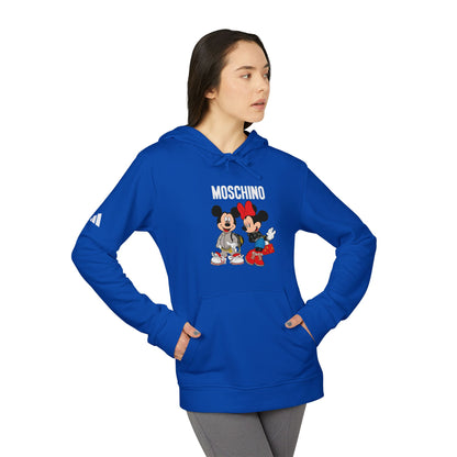 Moschino Minnie And Mickie Mouse Adidas Adult Hoodie