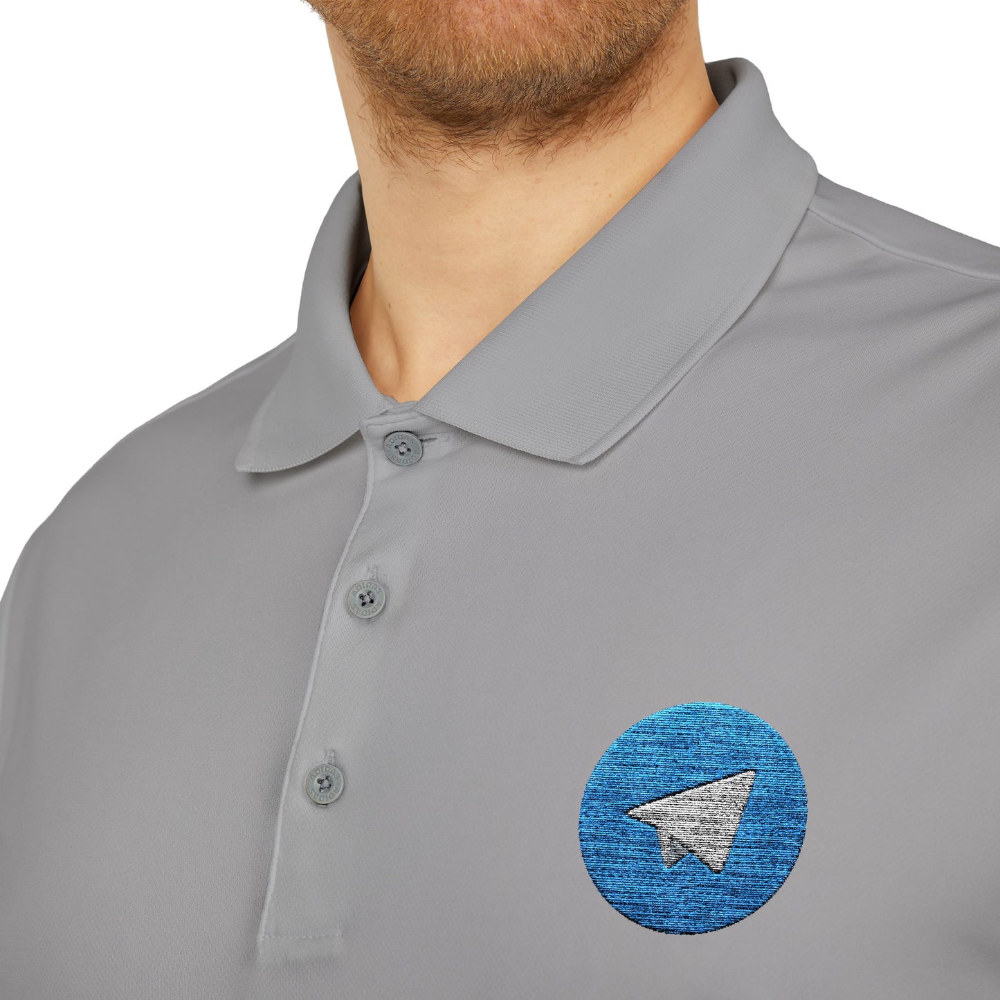 Telegram Adidas Performance Polo