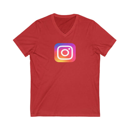 Instagram Adult V-Neck T-Shirt