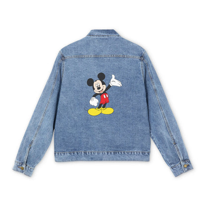 Mickie Mouse Adult Denim Jacket