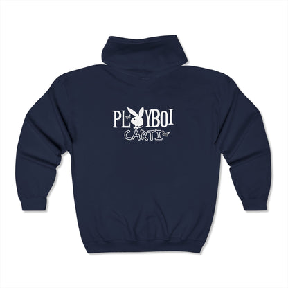 Playboi Carti Adult Zip-Up Hoodie