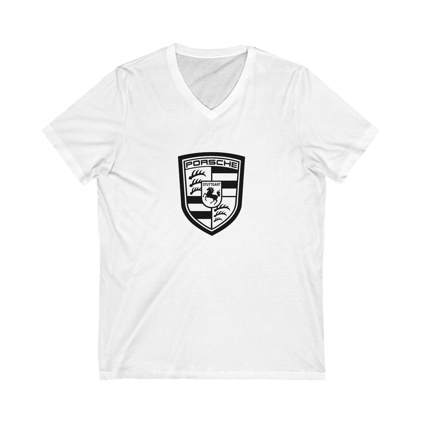 Porsche Adult V-Neck T-Shirt