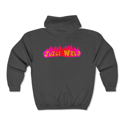 Juice Wrld Adult Zip-Up Hoodie