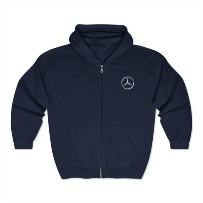 Mercedes Adult Zip-Up Hoodie