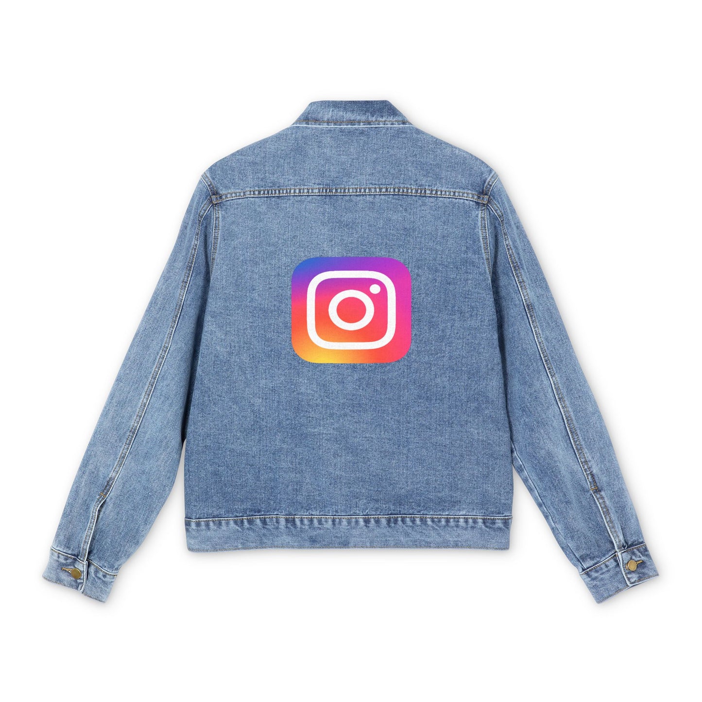 Instagram Adult Denim Jacket