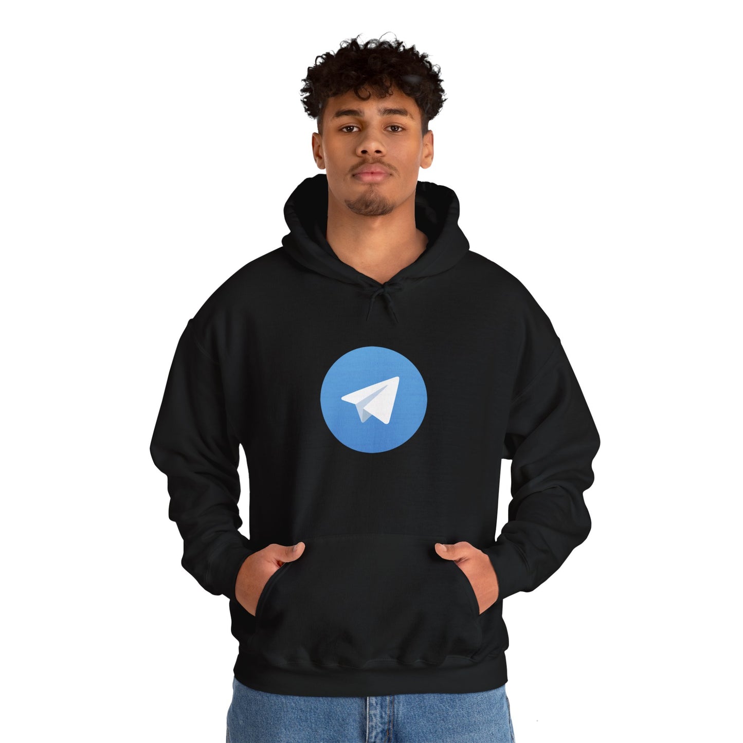 Telegram Adult Hoodie