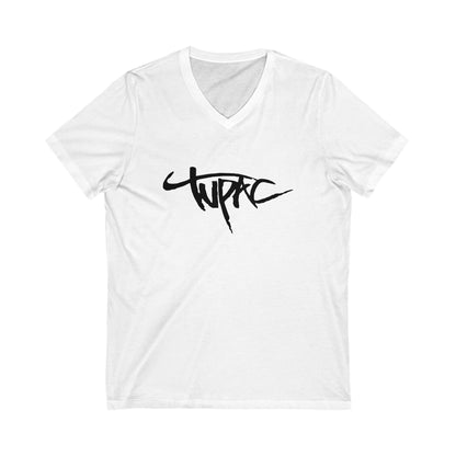 2-Pac Adult V-Neck T-Shirt