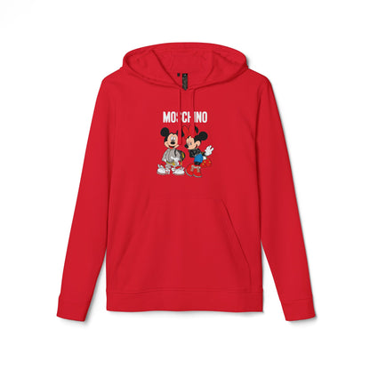 Moschino Minnie And Mickie Mouse Adidas Adult Hoodie