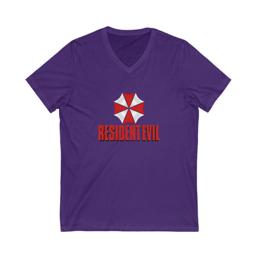 Resident Evil Adult V-Neck T-Shirt