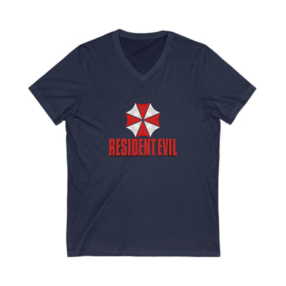 Resident Evil Adult V-Neck T-Shirt