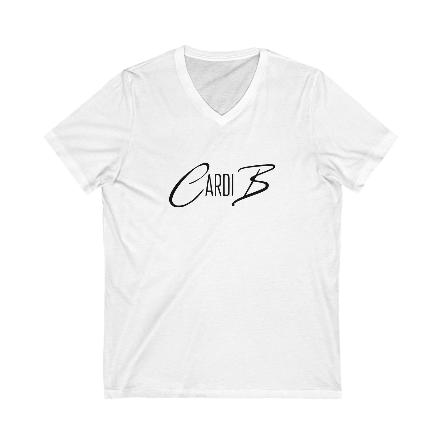 Cardi B Adult V-Neck T-Shirt